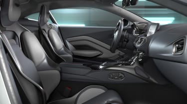 Aston Martin V12 Vantage cabin